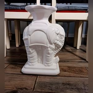 white elephant plant stand vintage